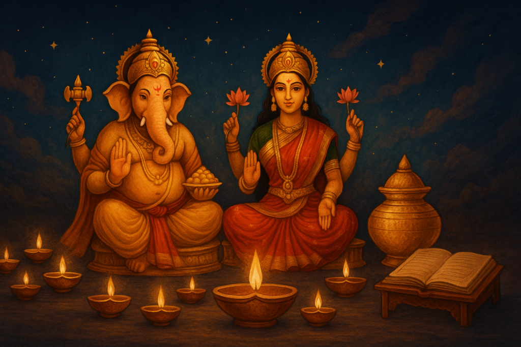 Diwali puja
