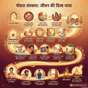 16 secred rituals infograph in hindi 