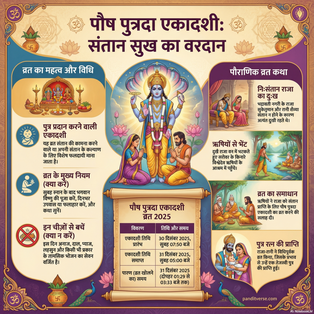 paus putrada ekadashi 2025 detailed overview