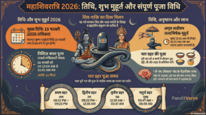 महाशिवरात्रि 2026: तिथि, शुभ मुहूर्त, पूजा विधि, पौराणिक कथा और आध्यात्मिक रहस्य