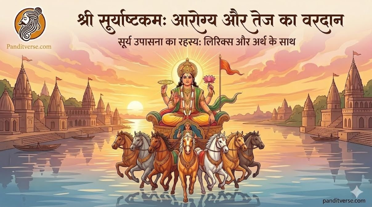 श्री सूर्याष्टकम: सूर्य देव की स्तुति और लाभ